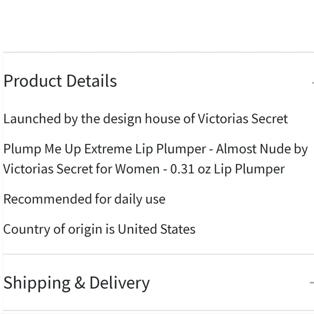 🆕️SEALED🆕️Victoria's Secret Plump Me Up Extreme Lip Plumper Almost Nude